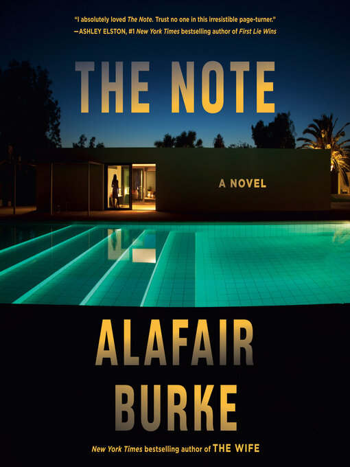 Title details for The Note by Alafair Burke - Wait list